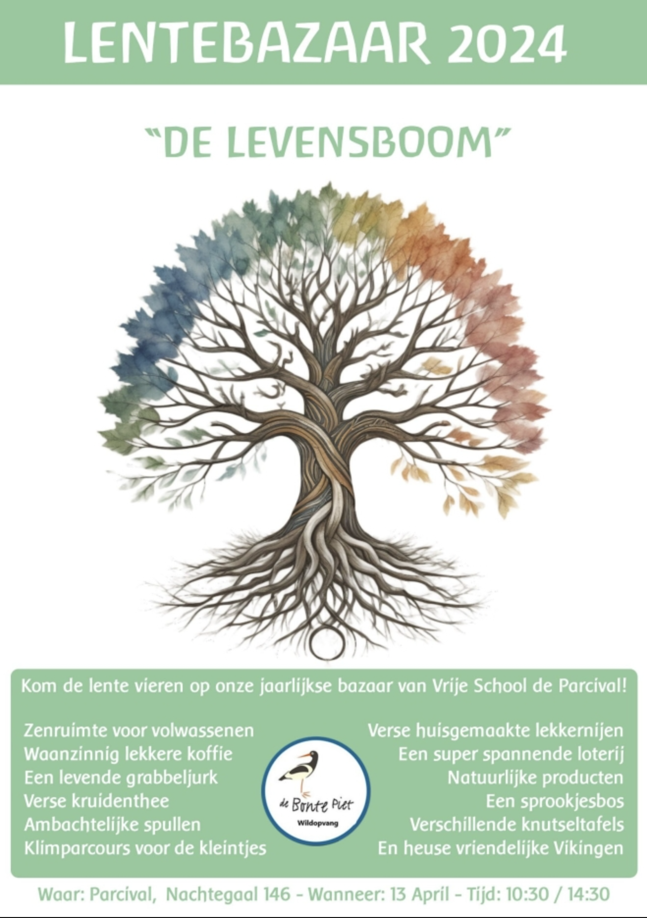 Lentebazaar – Vrijeschool Parcival – Hoorn