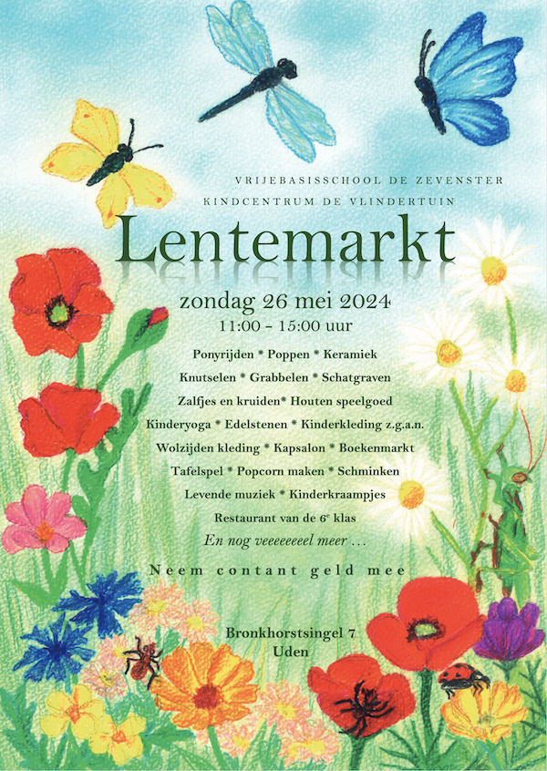 Lentemarkt – De zevenster – Uden